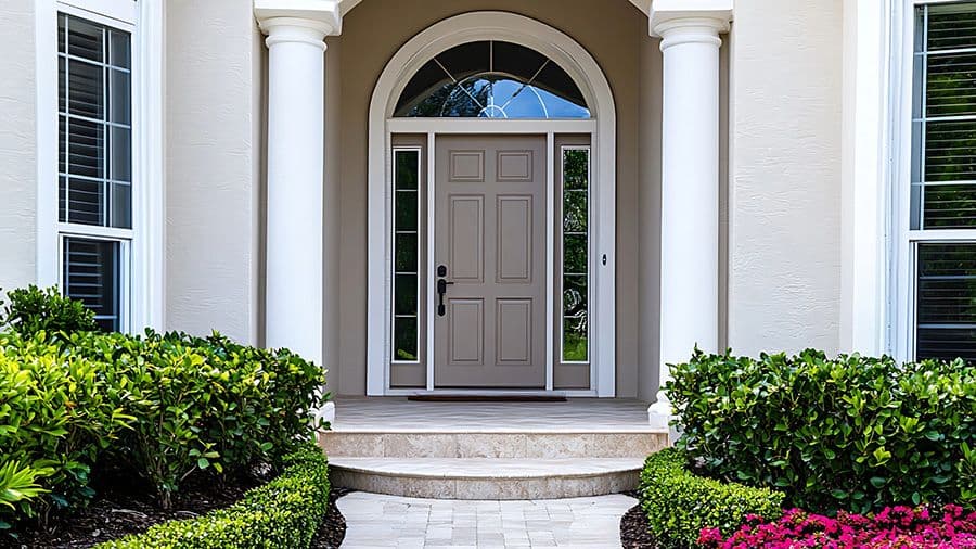 Impact entry door — Kendall · door + sidelights