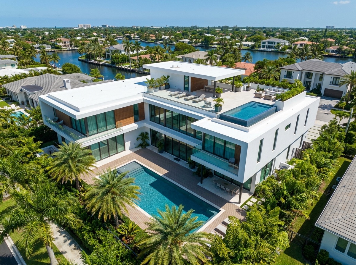 Flat Systems roof by Titan Builders